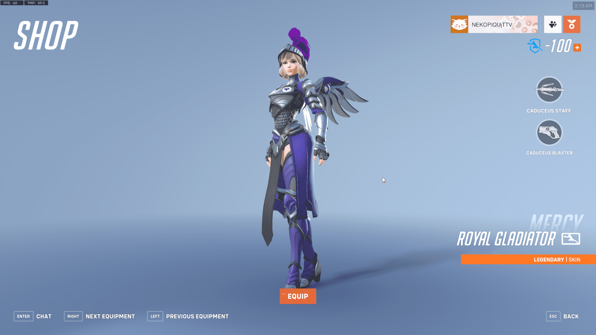 Ever seen -100 points currency in Overwatch?